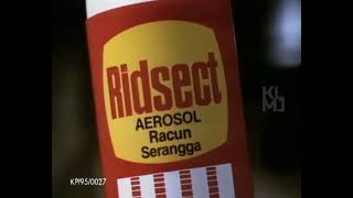 Iklan TVC Ubat Nyamuk Penyembur Ridsect 1 1995 [upl. by Eiramyelhsa]