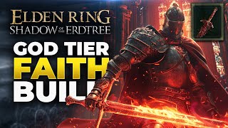 GOD TIER Blasphemous Blade Faith Build For Elden Ring DLC [upl. by Enelrak]