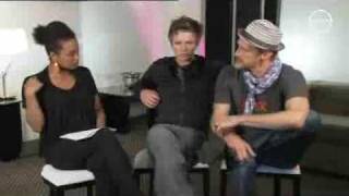 Charlie Bewley and Christopher Heyerdahl on Video Hits Part 2 [upl. by Suoivatram]