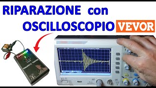 0887 RIPARO IL MAGNETIC TESTER CON LOSCILLOSCOPIO VEVOR SDS1120 [upl. by Analeh]