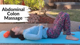 Abdominal Colon Massage  Constipation  IBS  Bloating [upl. by Queena]