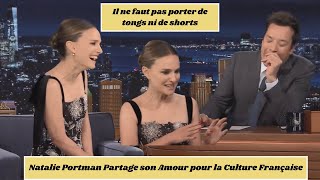 Natalie Portman Sinstalle en France et Partage son Amour pour la Culture Française [upl. by Nonna576]