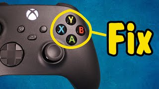 How to Fix A B X Y Buttons on an Xbox Controller  Repair Stuck Sticky Broken ABXY Series X S One [upl. by Liarret]