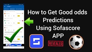 How to get 💯 Good Odds Prediction using Sofascore app  Betting Strategy betting [upl. by Asiak]