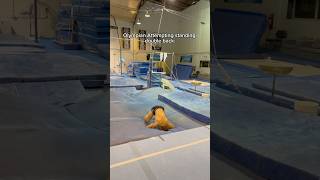 It was easier than expected😮‍💨 backflip gymnastics olympics sport challenge [upl. by Neelrak]