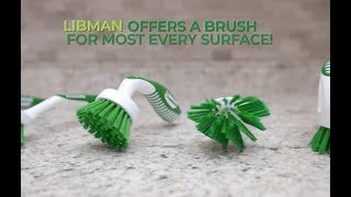 Libman Brushes  Making Cleaning Easier One Brush at a Time [upl. by Blackington410]