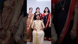 Comment who is most beautiful 🤩🫶 shorts viralvideo trending reels video saree dhothi kerala [upl. by Imailiv632]