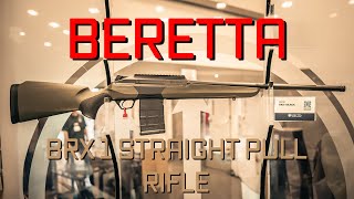 Berettas New StraightPull Rifle The BRX 1  NRA 2024 [upl. by Merri]