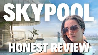 Visiting the World’s Highest 360 Infinity Pool  Aura Skypool Dubai Full Review [upl. by Lauro]