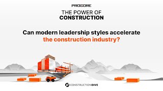 Can modern leadership styles accelerate the construction industry [upl. by Boehike]