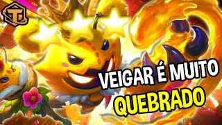 VEIGAR 3 ⭐⭐⭐ NO NOVO SET 12 DO TFT  TEAMFIGHT TACTICS [upl. by Felicia]