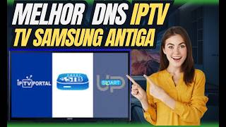 ⚠️COMO ALTERAR O DNS DA SUA TV SAMSUNG ANTIGA PARA ASSISTIR IPTV  PASSO A PASSO FÁCIL 😀🎬👇🏼 [upl. by Ened616]