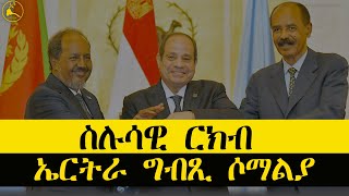 ERISAT news  ዜና  ስሉሳዊ ርክብ ኤርትራ ግብጺ ሶማልያ [upl. by Airun]