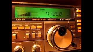 Radio Hargeysa signing on with national anthem 7120 Khz [upl. by Dean539]