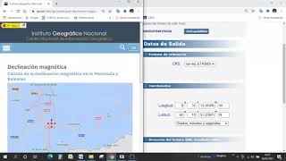 QGIS 3 Rumbo y declinación magnética [upl. by Compton614]