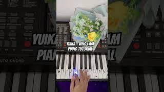 Yuika  Boku Rashisa Piano Tutorial notpianika pianotutorial notangka [upl. by Eikkin]