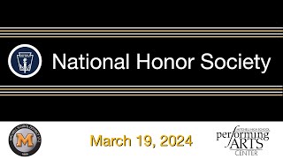 2024 Mitchell High School National Honor Society Ceremony [upl. by Tiloine]