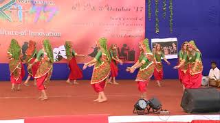 Indian folk dance  mali tare mandiriye re  gujarati garba dance  indian cultural video [upl. by Sabsay760]