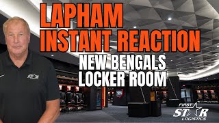 Dave Lapham  Instant Reaction To State of the Art Cincinnati Bengals Locker Room [upl. by Ahcsap]