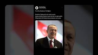 Cumhurbaşkanı Erdoğanİbrahim Tatlısesin bir sözü vardı Şanlıurfada Oxford vardı da biz mi gitmed [upl. by Aynwad]