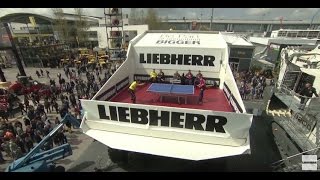 Liebherr  Bauma 2016 Videomagazin Tag 2 [upl. by Oninotna464]