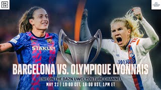 Barcelona vs Olympique Lyonnais  UEFA Womens Champions League Final 2022 Full Match [upl. by Matt159]