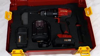 Aldi Workzone Titanium cordless drill toolbox tuning [upl. by Atinaej]