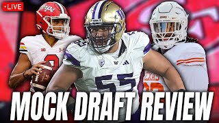 Krueger amp Kurtenbach  Reviewing The LATEST 49ers Mock Draft [upl. by Inalawi]