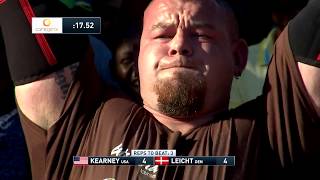 The Mega Log Lift Event  2017 Worlds Strongest Man [upl. by Eppie]