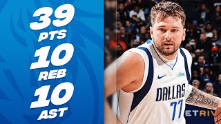 Luka Doncic Makes NBA HISTORY 👏  March 9 2024 [upl. by Pall]