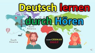 Motivation auf Deutsch für Anfänger A1A2 Deutsch Lernen durch hören Glaube an dich amp gib nie auf [upl. by Latif929]