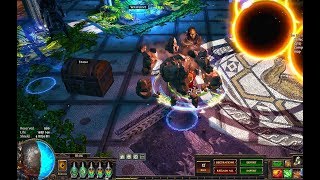 POE Legion  Necro lvl 89  Slave Driver Volatile Dead amp The Hungry Loop [upl. by Almeeta373]