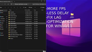 How to Optimize Windows 11 for Gaming amp Performance in 2024  ULTIMATE WINDOWS OPTIMIZATION GUIDE📈 [upl. by Ydahs]