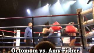 Amy Fisher vs Nadya Suleman Celebrity Boxing [upl. by Neelon]