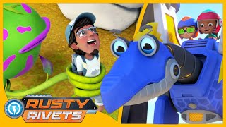 Rusty Saves Ozzy MORE  Rusty Rivets  Cartoons for Kids [upl. by Koenig]