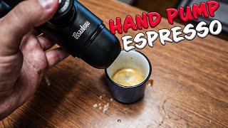 How to use the Wacaco Minipresso  Hand pumped Espresso [upl. by Fusco]