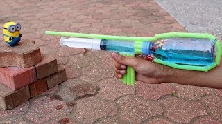 How to Make a Pump Action Water Gun [upl. by Modnarb208]