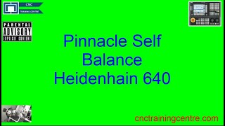 Pinnacle Self Balance [upl. by Eojyllib]