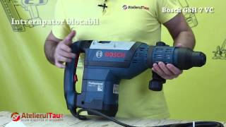 Ciocan demolator Bosch GSH 7 VC  AtelierulTauro  WunderHaff [upl. by Idurt]