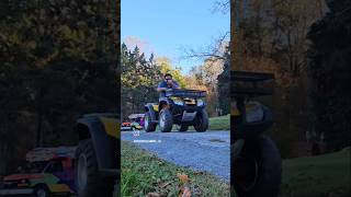 Having some fun with friends 🏍 atv woods sykesville westfriendship [upl. by Iaw]