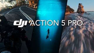 DJI Action 5 PRO  CINEMATIC FILM  FPV  Diving  Motorcycle [upl. by Akima]