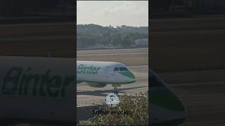 Binter Embraer E195E2 pousando em Recife aeroportodorecife aviation [upl. by Ayikin]