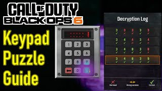 Black Ops 6 keypad puzzle code solution guide  walkthrough [upl. by Wellesley196]