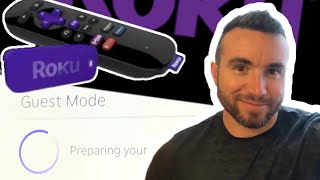 Fix ROKU Reboot Loop  How to Change Guest Mode Off Online [upl. by Massiw]