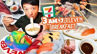 3 AM 7 ELEVEN Breakfast amp LUXURY Five Star Korean BREAKFAST BUFFET in Seoul South Korea [upl. by Dympha]