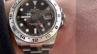 ロレックス エクスプローラー2 216570 開封動画 ROLEX Explorer2 [upl. by Damal]