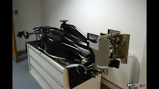 Caterham F1 wind tunnel model of F1 car [upl. by Llennej443]