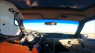 92 Mustang and Tesla Model S on road course with NASAAZ [upl. by Epifano]