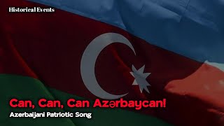 Can Can Can Azərbaycan  Azerbaijani Patriotic Song [upl. by Ahsimal]