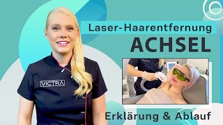 LaserHaarentfernung Achsel Victrastudio [upl. by Amaral]